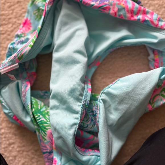 Tropical Print Bikini Set Lilly Pulitzer size 8 - Picture 2 of 3